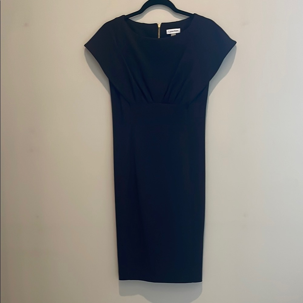 Calvin Klein Black Midi Dress